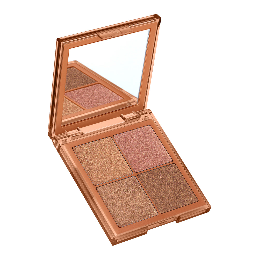 Huda Beauty Glow Obsessions Mini Highlighter Face Palette - Rich