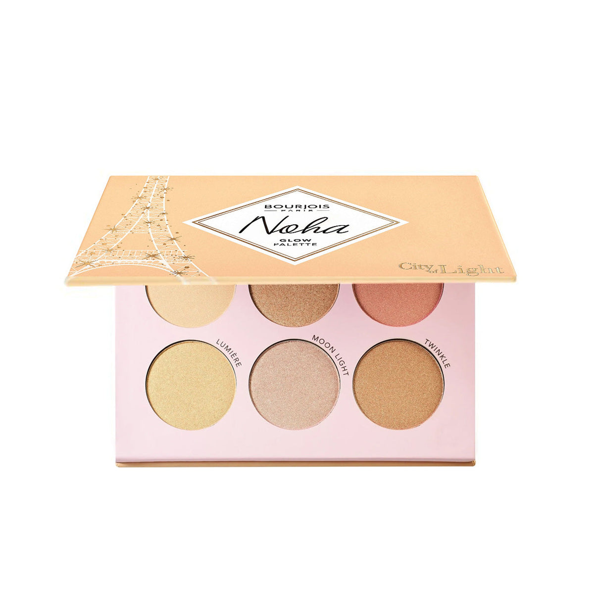 Bourjois Noha Highlight Palette, 18g - Dubai