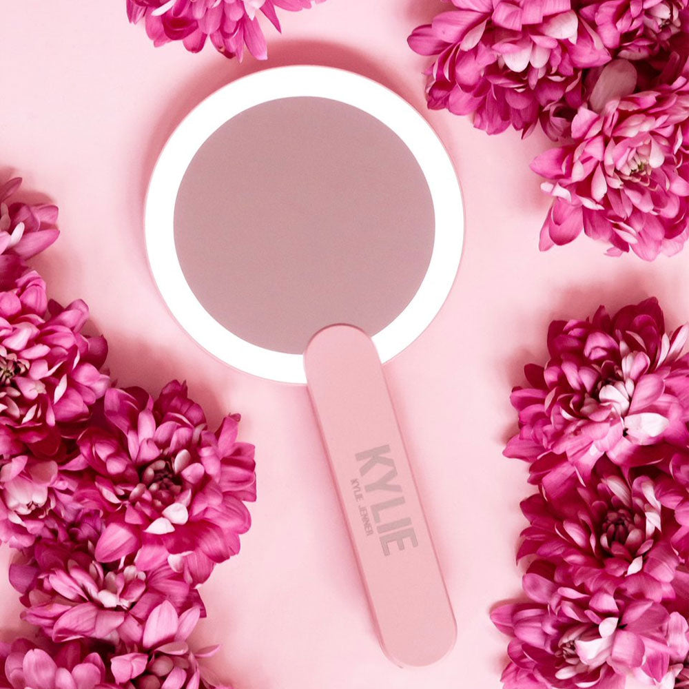 LED Bright LIGHT Hand Mirror Pocket-Sized